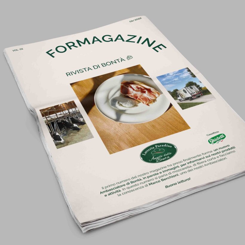 FORMAGAZINE. Da settembre, il buon formaggio tutto da scrivere. E da leggere!